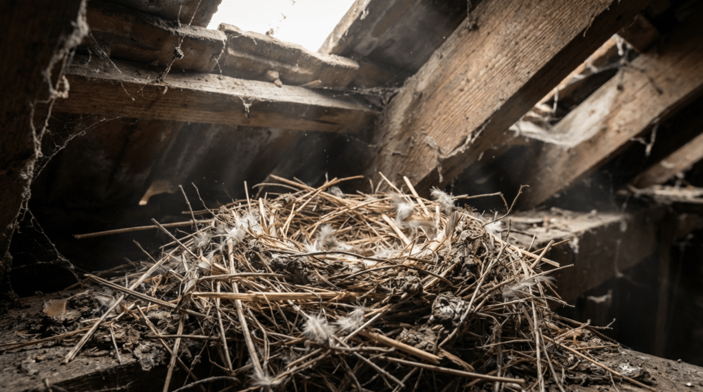 noises in the loft